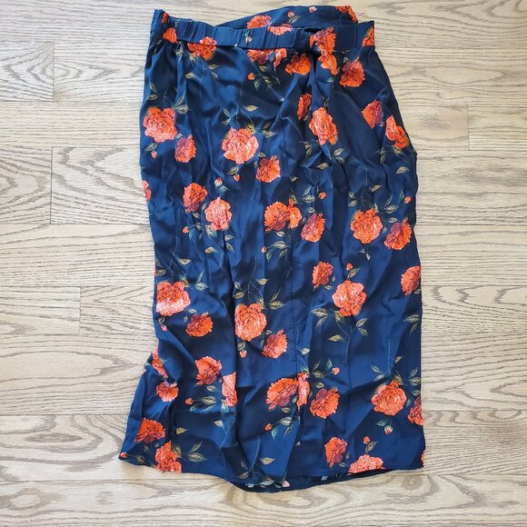 Miss Selfridge midi skirt in bloom floral 12 EUC - Picture 2 of 7